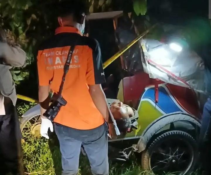 Meninggal di Becak